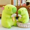 New Style Green Capybara Creative Holding Banana Kapibala Ugly Cute Doll Children's Doll