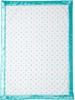 Одеяло для коляски Swaddle Designs Sterling Pastel Dots Sea Crystal Baby Gift Fluffy Japanese & SD-430SC [Подлинный продукт]