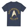 STAR TREK Unisex Adult Collegiate T-Shirt