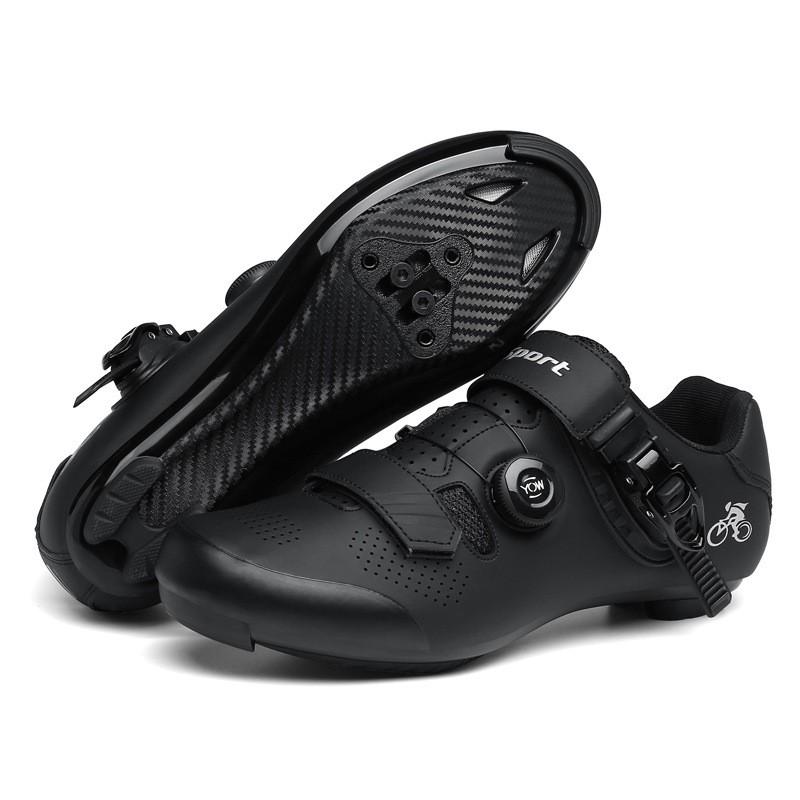 Unisex Road MTB Cycling Shoes With Single Dial Breathable Wear-Resistant Men Women