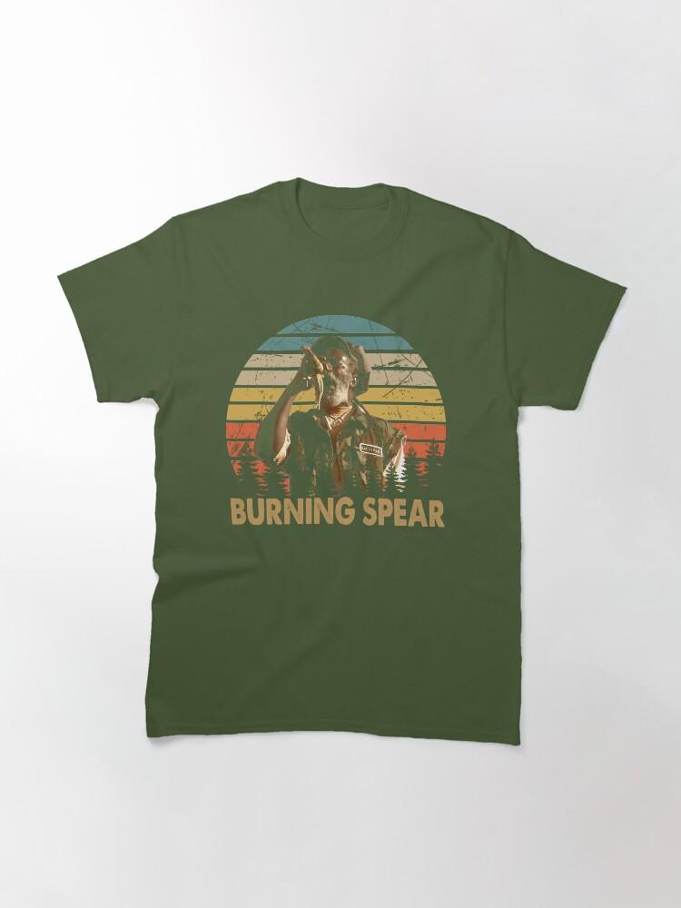 Burning Spear Vintage Burning Arts Spear Musician Classic T-Shirt