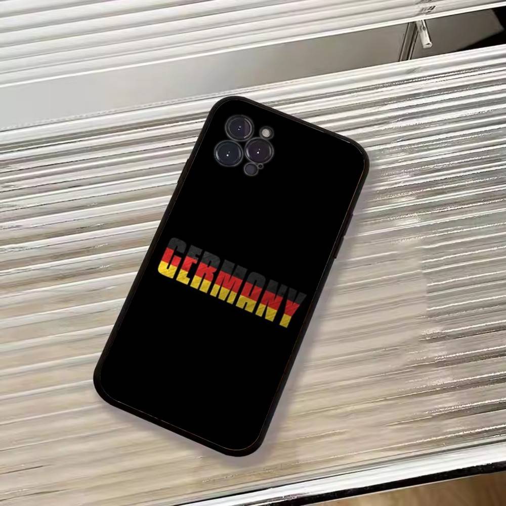 Чехол для телефона Soccer Support G-Germany, силиконовый, мягкий, для iPhone 17 16 15 14 13 12 11 X XR Plus Pro Max Plus