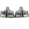 Polished Stainless Steel Quad Exhaust Tips for Mercedes AMG W212 E63