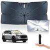 Windshield Sunshade Customized for Honda CR-V 2023 2024 CRV -100% Shading Ratio Thickening Titanium Silver 6 Layer Uv Front Window Thermal Insulation