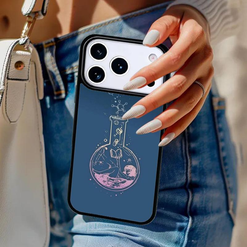 Чехол для телефона с принтом по биологии и химии Для iPhone 17 Air 14 15 13 12 Max Чехол Для Apple 14 15 16 16e 11 Pro Max Plus Coque