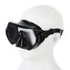 Маска для дайвинга для взрослых силиконовая незапотевающая для снорклинга для плавания на открытом воздухе черная