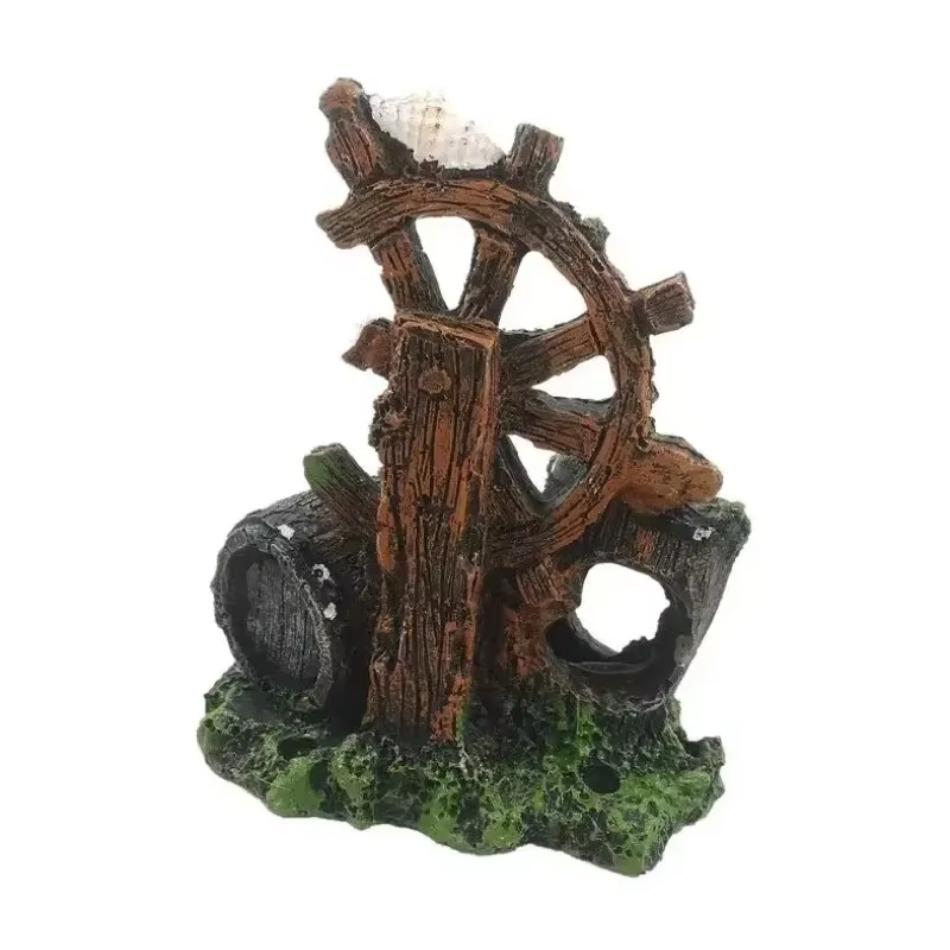 Мультяшный декор для аквариума, фигурки, украшения, имитация смолы, ананас, дом, украшение для аквариума, ландшафтный дизайн, аксессуары для аквариума