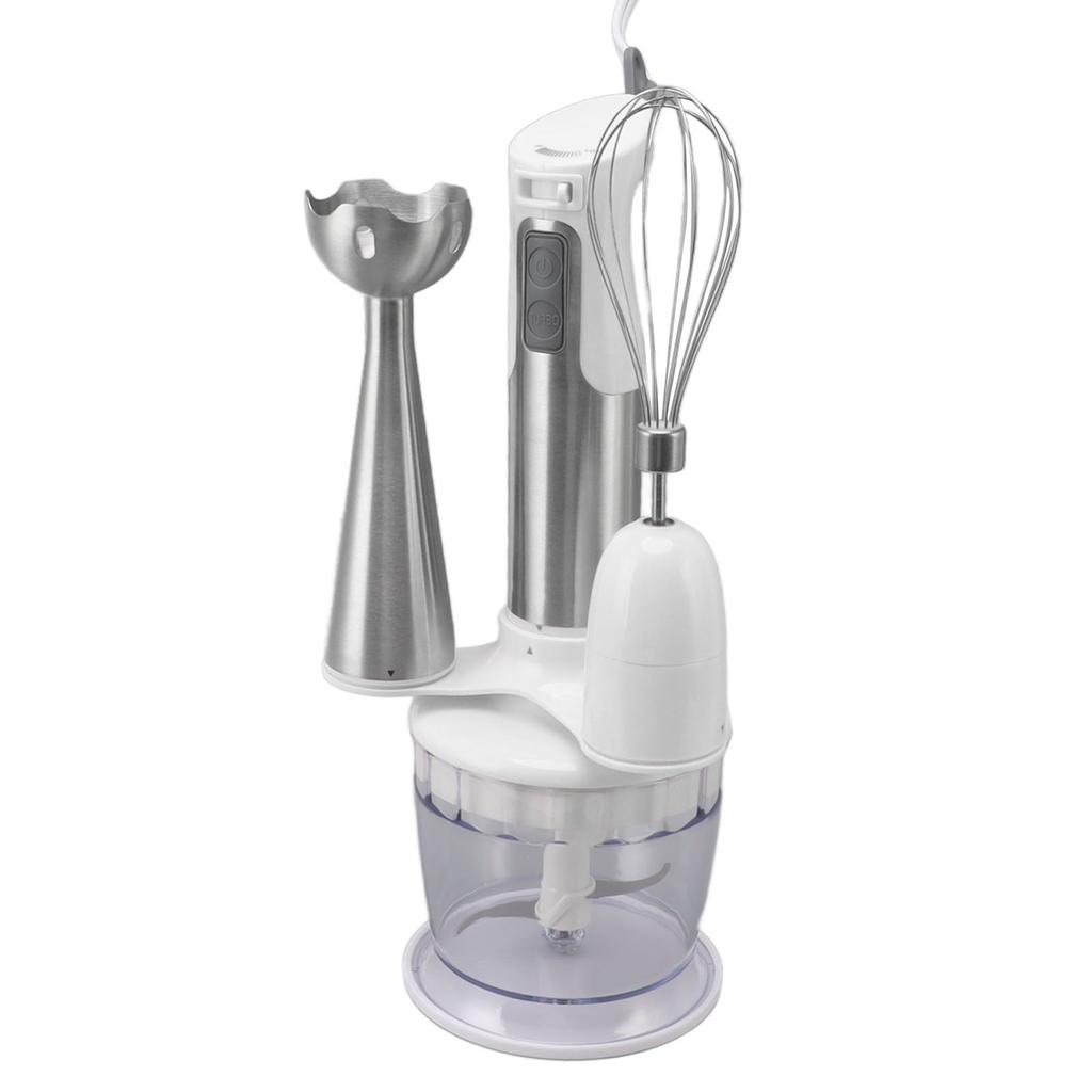 Food Processor 304 Stainless Steel Motor Electric Food Chopper for Slicing Shredding Mincing Puree