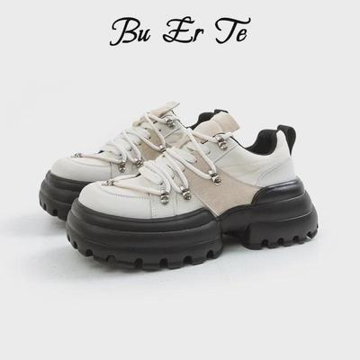 Женские кеды с квадратным носком 2024 года — Love Design, повседневные нишевые спортивные туфли для папы с толстой подошвой на весну и осень