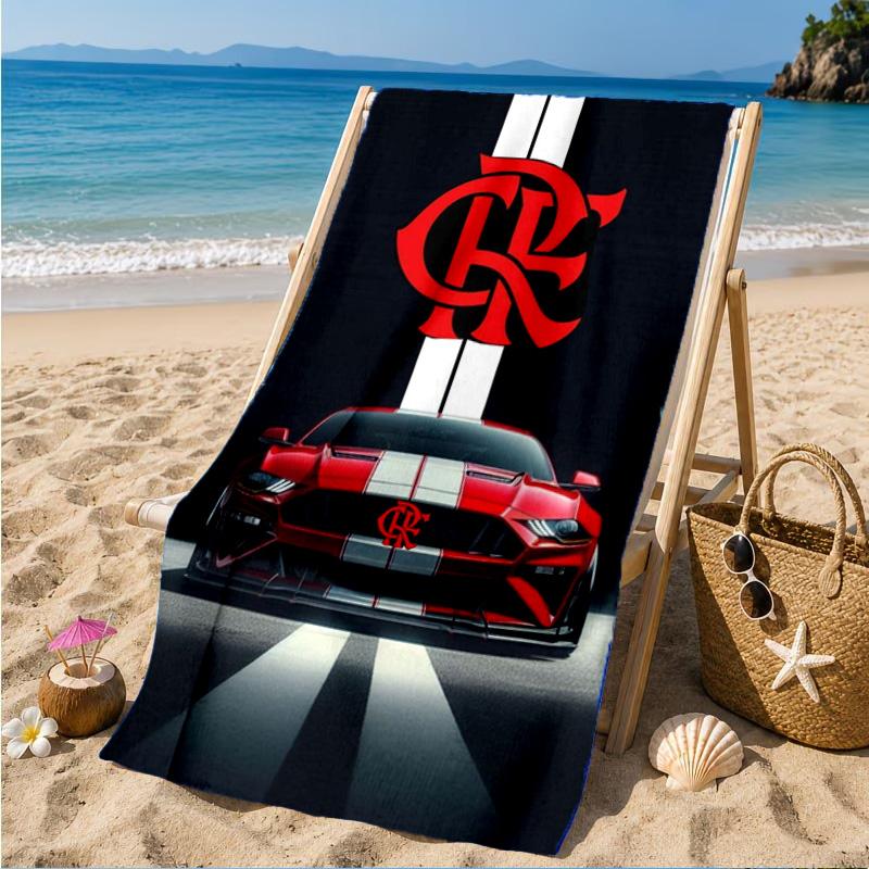 Flumi-nense Mandala Pattern Printed Microfiber Beach Towel, Soft And Absorbent, Quick-Dry, Ideal for Summer Travel, Beach Essential, Swimming Pool