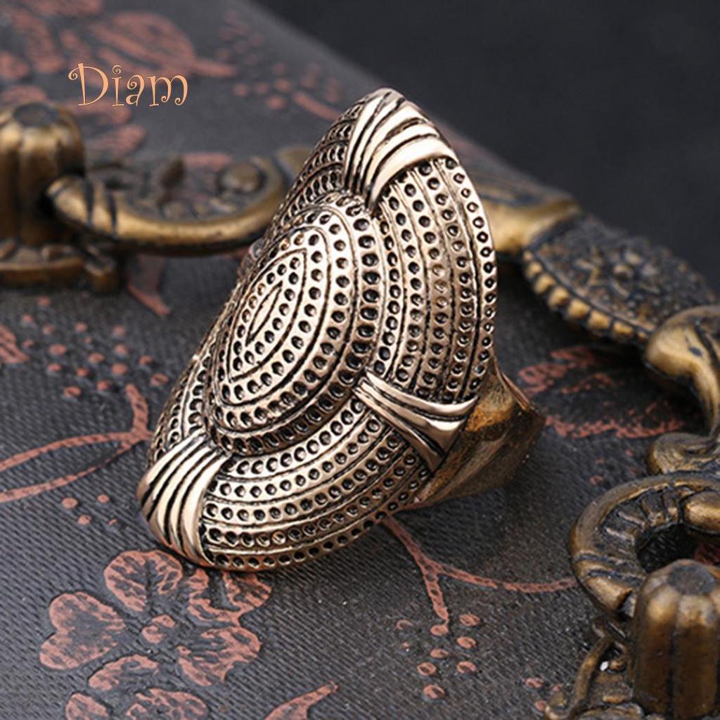 Miss Sugar Creative Exaggerate Mesh Holes Design Alloy Finger Ring Men Women Jewelry Gift