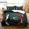 Комплект постельного белья Anime Air Gear Single Twin Full Queen King Size Bed Set Adult Kids Bedroom Duvet Cover Sets Anime Bed Sheet Set