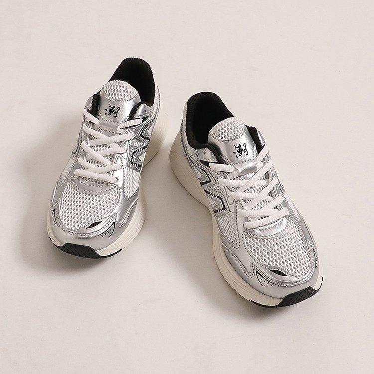 Высококачественные женские туфли для пар, новые, толстые, сетчатые, с дышащей мягкой подошвой, повседневные кроссовки