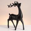 2 шт. настольный орнамент оленя смоляные фигурки оленя стоящего и лежащего оленя