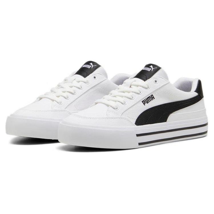 Puma Court Classic Vulc FS 'Белый Черный' Мужские 396353-02