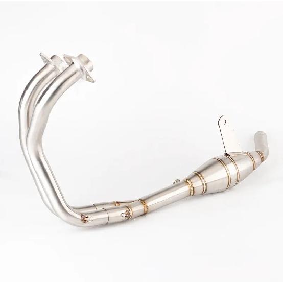 Мотоциклетная выхлопная система для YAMAHA YZF-R25 YZF-R3 2014-2023 MT-25 MT-03 2016-2023 R25 выхлопная передняя труба R3 глушитель mt03 r25