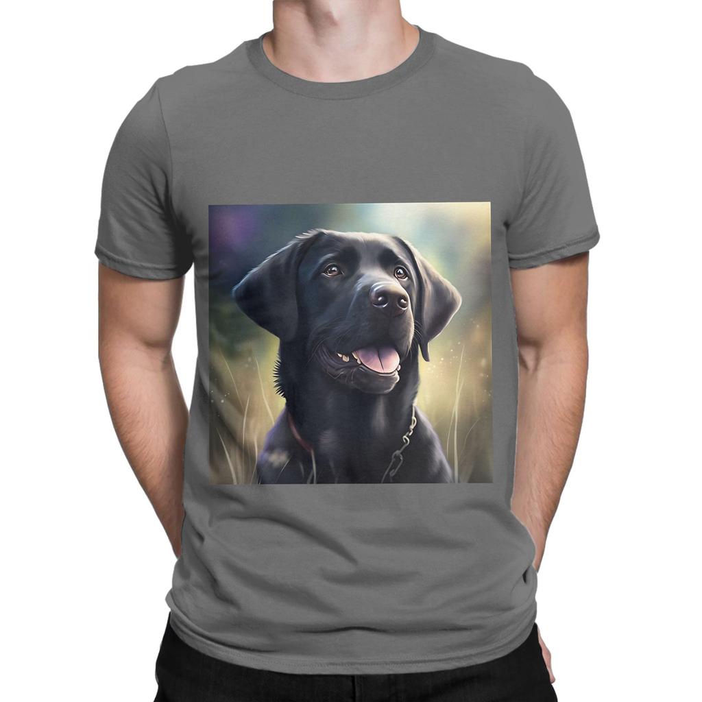 Beautiful Black Labrador Retriever Funny 100 Cotton TShirt Labrador Retriever Tops Tees For Unisex