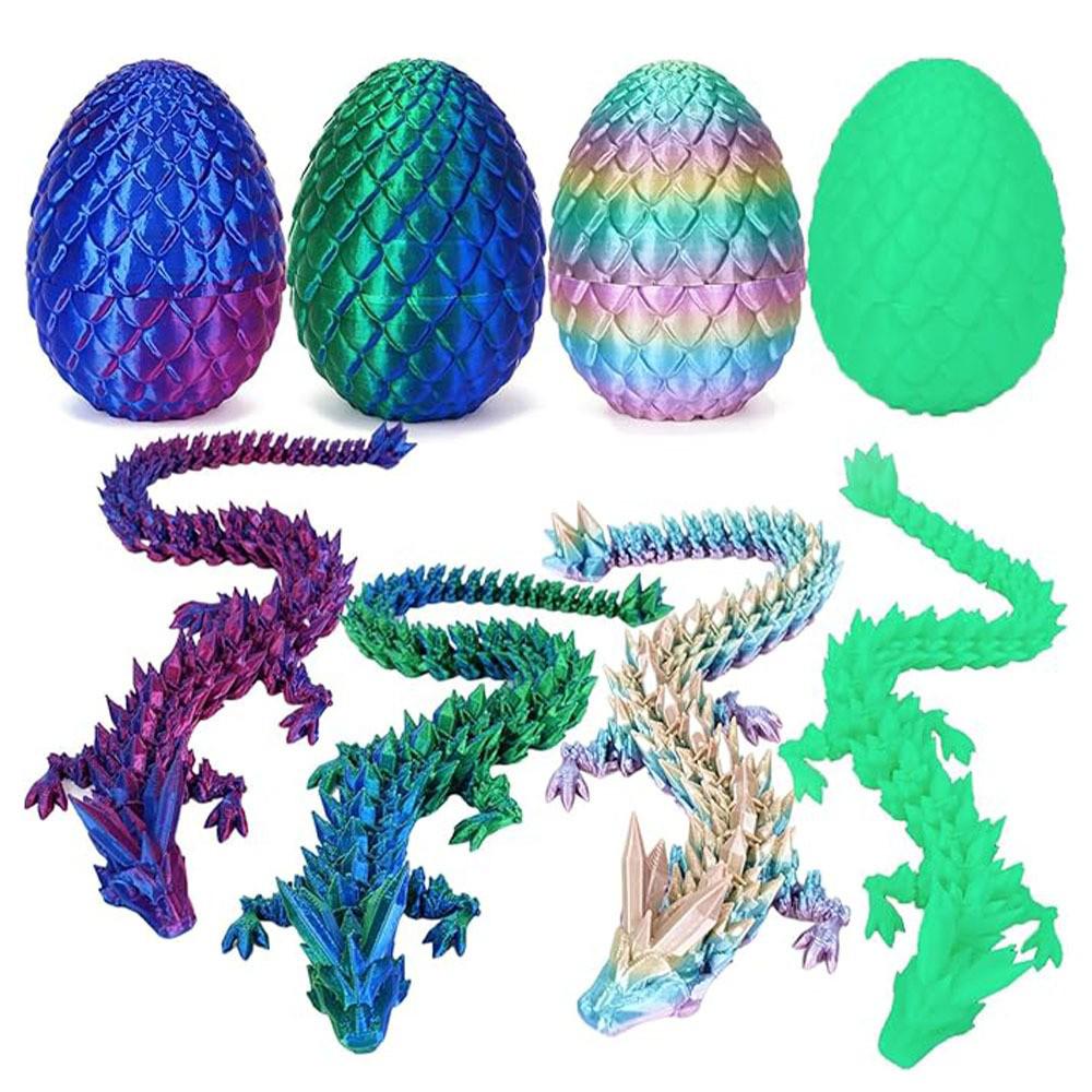 3D-печатное украшение в виде яйца дракона - Модный детский игровой набор