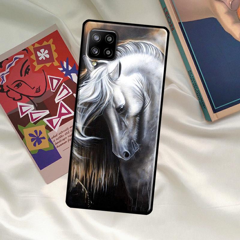 Доминирующий Крутой Чехол-Лошадь Для Samsung Galaxy A06 A16 A56 A36 A26 A54 A34 A14 A52 A32 A12 A13 A33 A53 A15 A35 A55