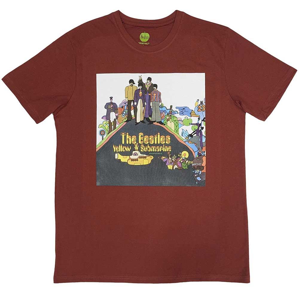 The Beatles Unisex Adult Yellow Submarine Album Cover T-Shirt