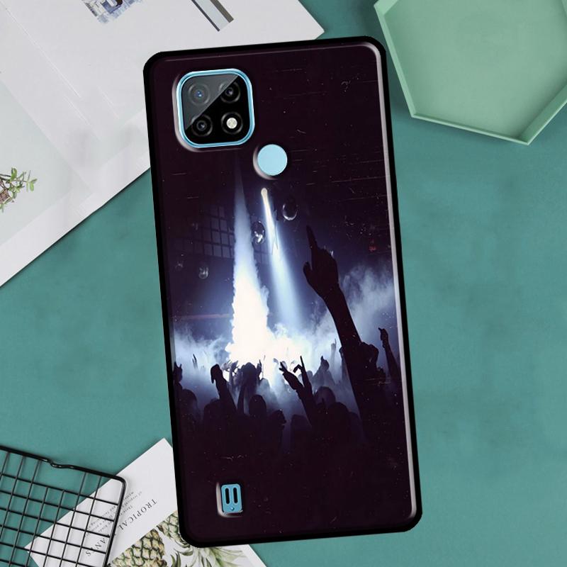 Техно-музыка для Realme GT Neo 2 3 Master 8i 9i 8 9 Pro Plus C35, чехол для OnePlus 9 10 Pro 9R 10R Nord2