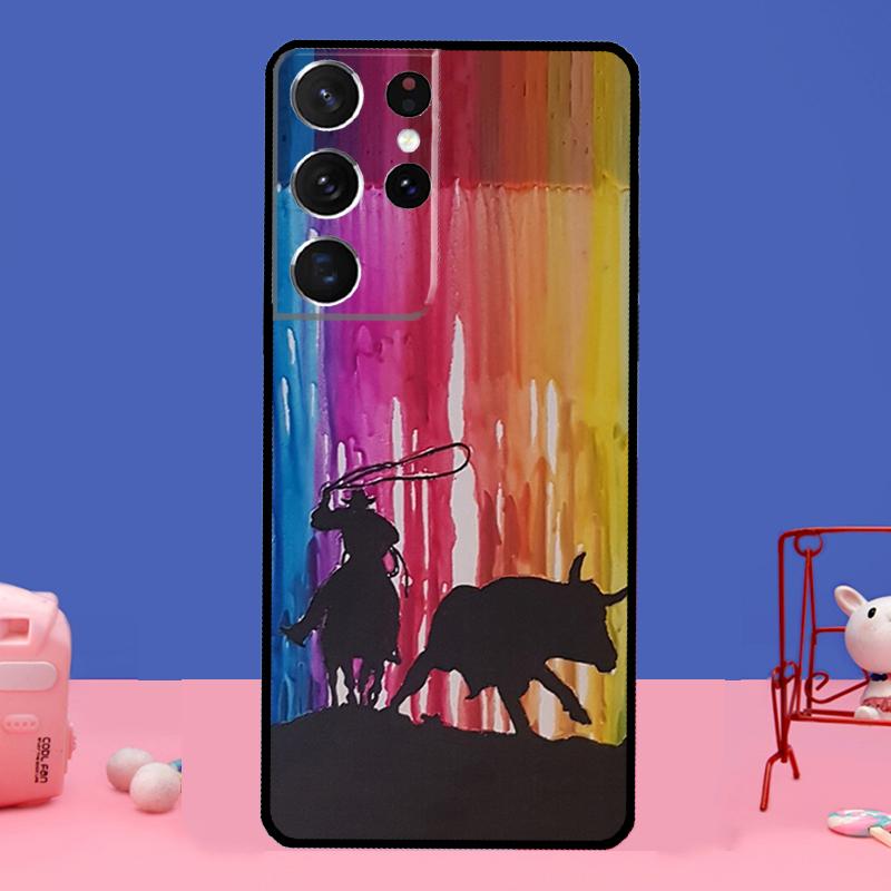 Чехол для телефона Extreme Sport Rodeo Cowboy Lasso для Samsung Galaxy S22 S21 Note 20 Ultra Note 10 S8 S9 S10 Plus S20 FE
