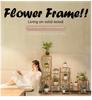 Multi-layer Solid Wood Succulent Flower Stand for Indoor Balcony or Living Room