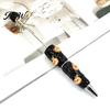 Halloween Beadable Pen Rhinestone Pen, Glitter Plastic Beaded Pumpkin Ghost Skull Writing Gel Ink for DIY Craft Making, School Office Supplies Set