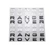 Car Front Grille Emblem Rear trunk Logo Badge Sticker Accessories For Land Rover Discovery 2 3 4 Range Rover Freelander SVR XS1