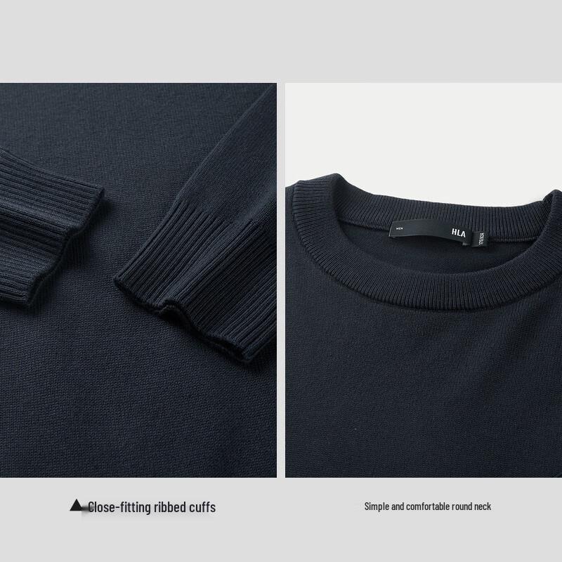 Мужской трикотажный свитер с круглым вырезом HLA H-Connect POWER YOUNG