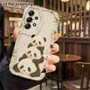Phone Case: 2D Flat Samsung Galaxy A34 A35 S20 S22 S21 FE Plus Ultra Protective Case, Cute Panda, Christmas and Halloween Gift