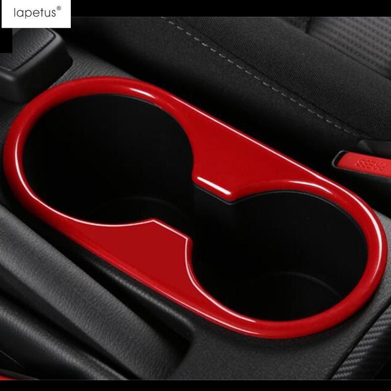 Аксессуары Lapetus Подходят для Mazda 2 Demio 2015 - ABS Комплект декоративных накладок на центральный подстаканник переднего сиденья Салон