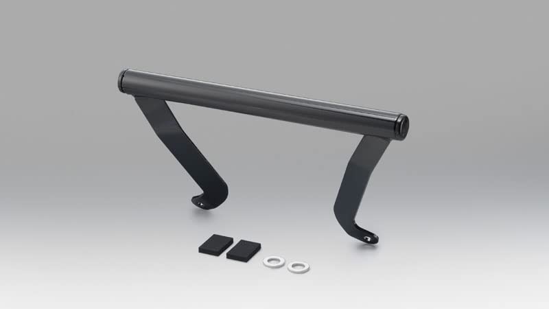Kijima Motorcycle Parts Handlebar Mounting Bar, Steel, 22.2mm Diameter, Black, for XMAX250 ('18-'22), Part Number 204-0654