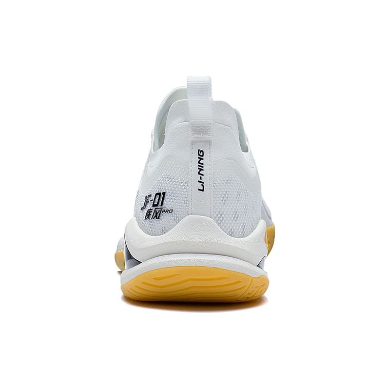 Кроссовки для бадминтона Li Ning Speed Pro прочные, дышащие, нескользящие, с низким верхом, унисекс, белые, черные, AYAS012-4