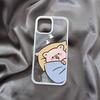 Милый розовый хрюшка мультяшная пара чехол для телефона для IPhone 16 14 15 11 13 12 Pro Max Mini для IPhone X XS XR 7 8 Plus SE Прозрачные чехлы