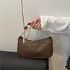 Retro Casual Underarm Bag Women's Summer New Fashion Chain Lychee Pattern Small Square Bag Shoulder Bag