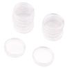 10Pcs 9Sizes 18-40Mm Clear Plastic Protector Capsules Containers Case For Token Coin Collection Transparent Holder Boxes