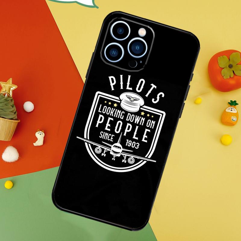 Чехол для телефона Пилот самолета Для iPhone 17 Pro Max 16 15 14 12 11 13 Pro Max Plus 12 13 Mini 16e 17 Air Cover