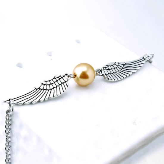 Унисекс Академия Магии Фильм Стиль Крыло Кулон Браслет Ювелирный Аксессуар