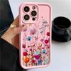 Чехол с цветочным принтом для iPhone 16 Pro Max 15 14 Plus 13 12 Pro 11 XR XS 8 7 цветов, матовый противоударный чехол для защиты линз, мягкий чехол из ТПУ