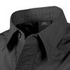 HELIKON-TEX Мужская рубашка Defender MK2 с коротким рукавом из поликоттона рипстоп (Размер M, Черный)
