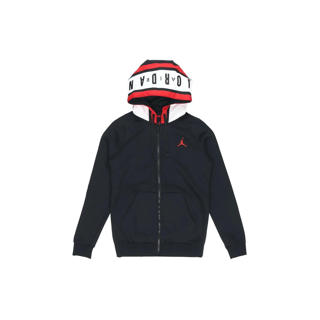 Jordan Jackets Men's Black Hooded Moderate Other (Unisex) Jackets BQ5650 010