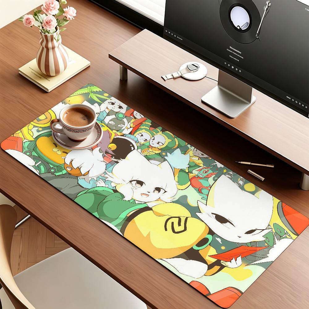 Game N-Nine S-Sols Mouse Pad Anti Slip Rubber Edge Locked Thickened Laptop Gaming Desk Mat