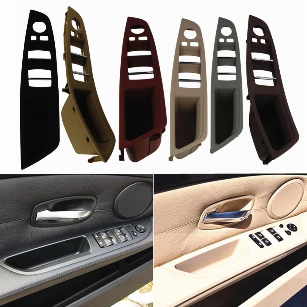 For BMW 5 Series F10 F11 2010-2016 High Quality Interior Window Lift Switch Panel Door Handle Frame 51417225873 Car