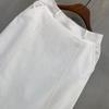 C S In The Room DAki StitCh Cut A lIne Long Skirt 2Color