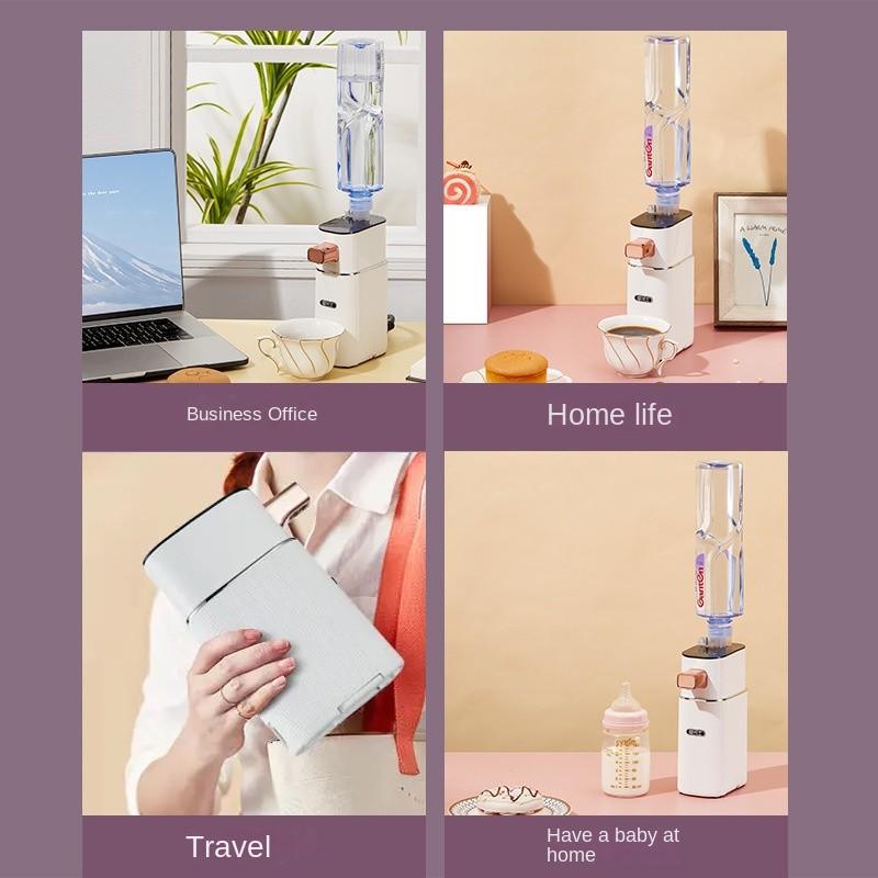 3S Мгновенный нагреватель воды Маленький Настольный Диспенсер для детской бутылочки Питательный Дорожный Портативный Водонагреватель