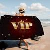 Лазерный VIP пляжное полотенце Цветные банные полотенца для девочки Микрофибра Быстросохнущее Индивидуальное Без песка Пляж Йога Спа Тренажерный зал Бассейн