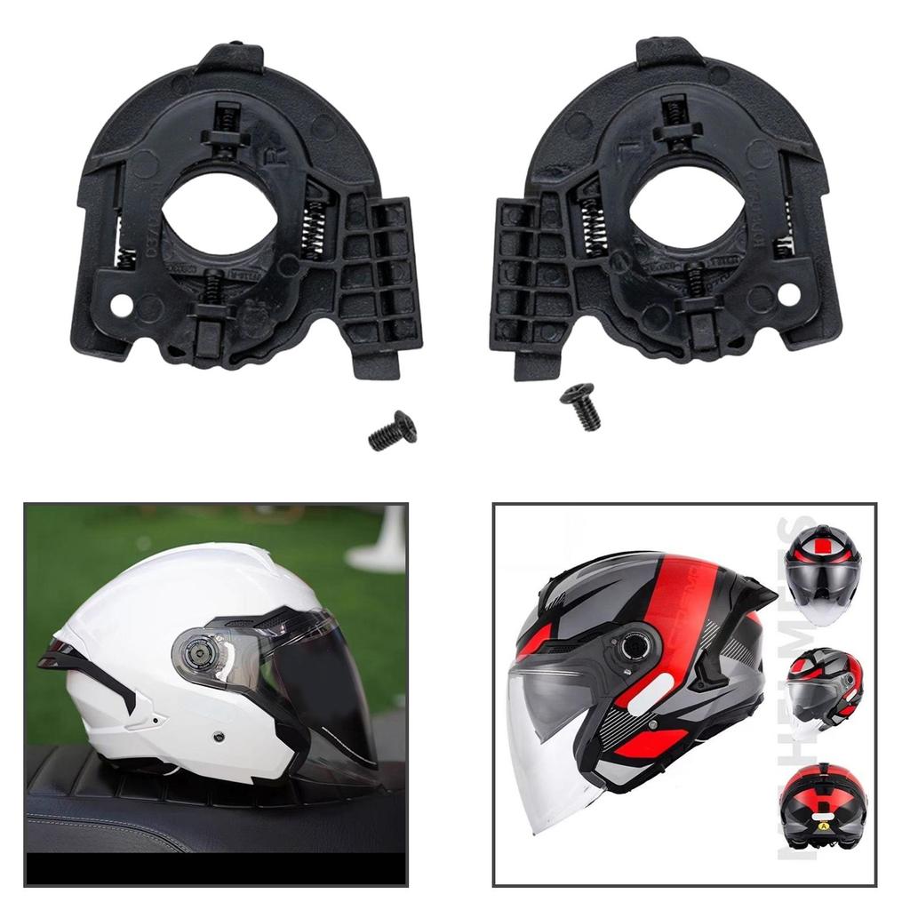 Professional Helmet Visors Shield Base Left and Right Easy Install Guard for MT COSMO SV RidingSpeed Sensors 6