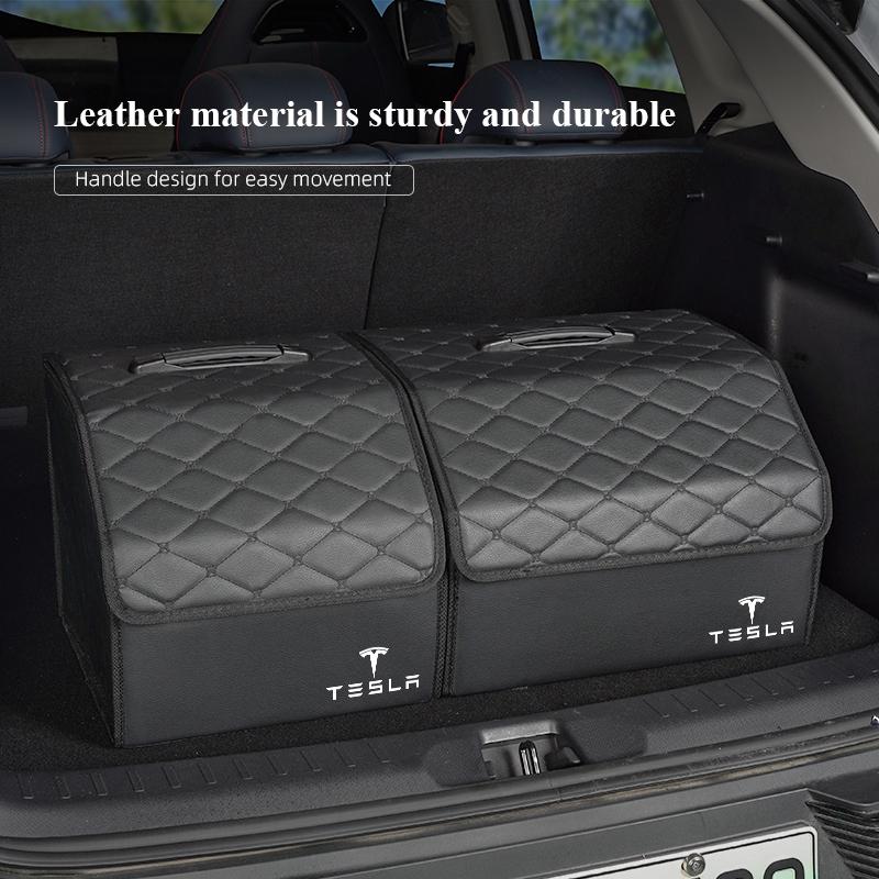 Car Trunk Travel Storage Box Foldable Suitcase Accessories For Tesla Model 3 Model S Model X Model Y Cybertruck Roadster SpaceX