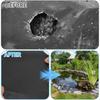 Garden Pond Liner Repair Patch 2 Pieces Garden Pond Cover Patch Waterproof Sealing Tape 8 X 8 Inch Peel And Stick Seam Kit For